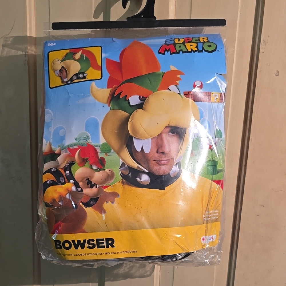 Super Mario Bowser Costume Headpiece